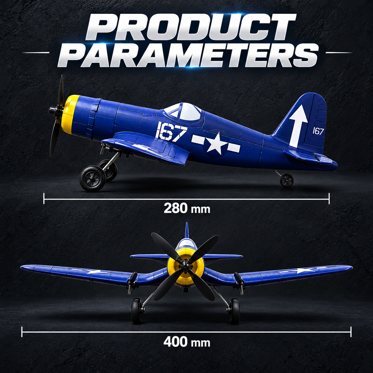 F4U Corsair RC Plane