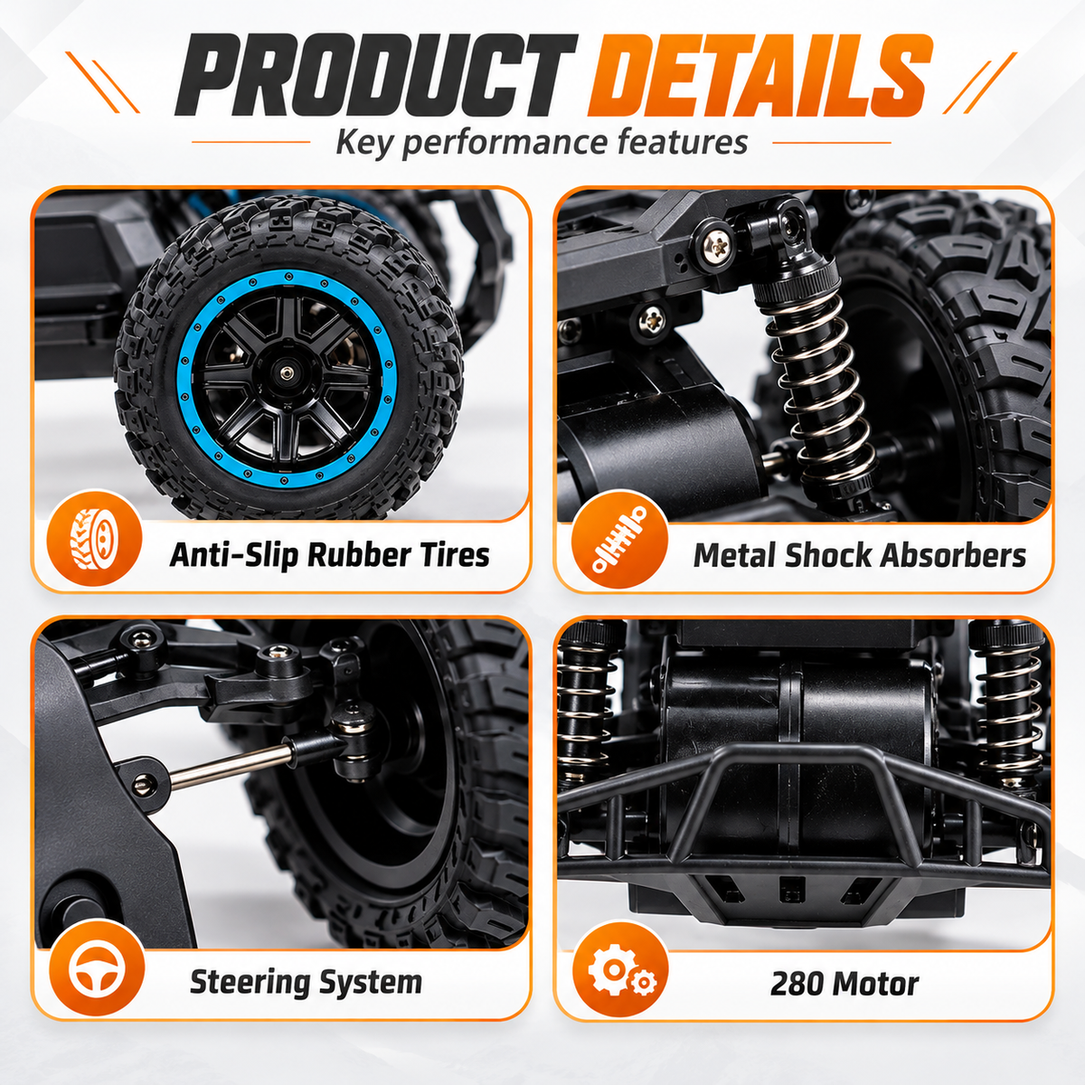 RC Cars Off-Road 4x4