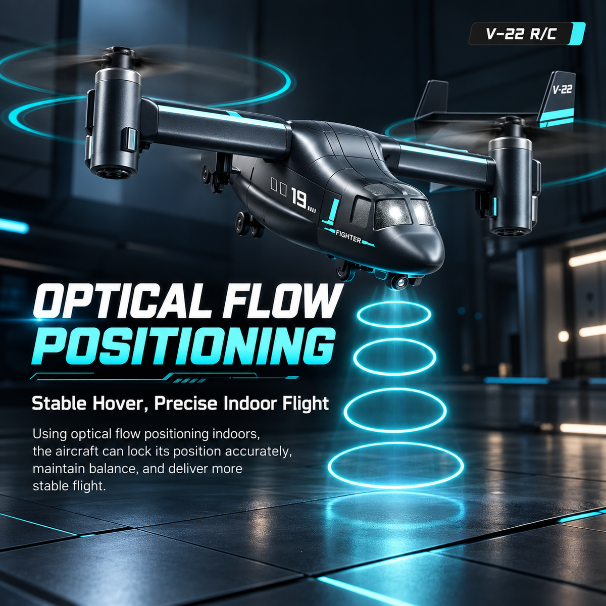 RC Osprey Helicopter Drone