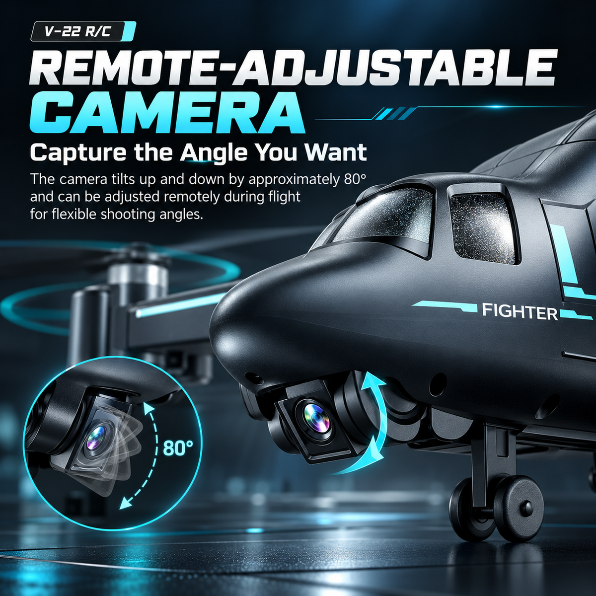 RC Osprey Helicopter Drone