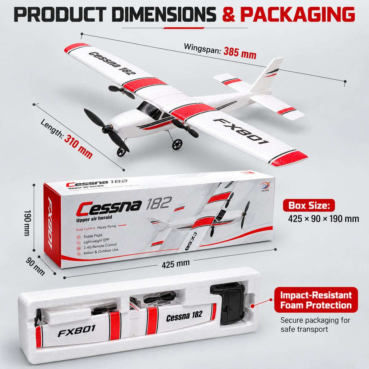 RC Plane Cessna 182 Skylane