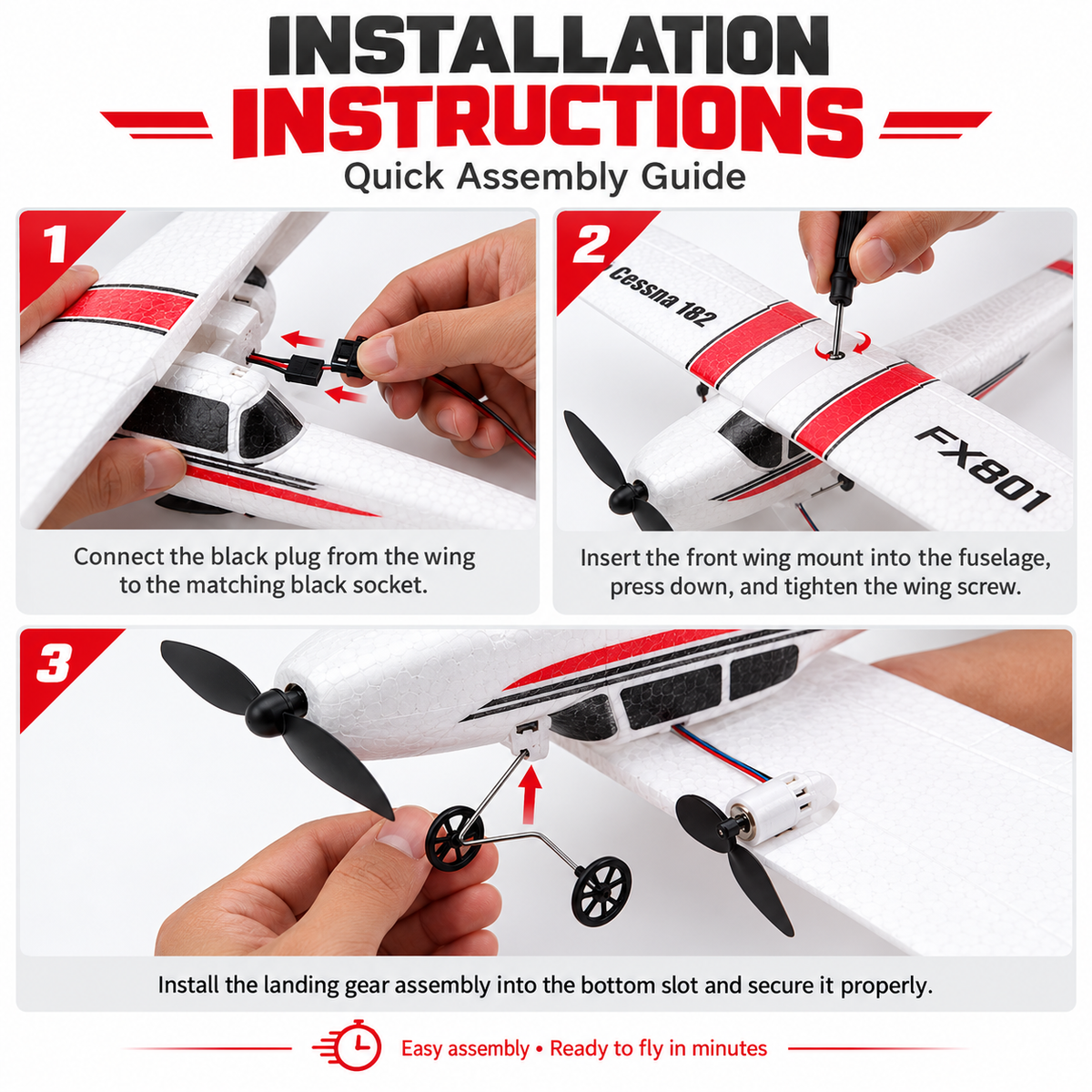 RC Plane Cessna 182 Skylane