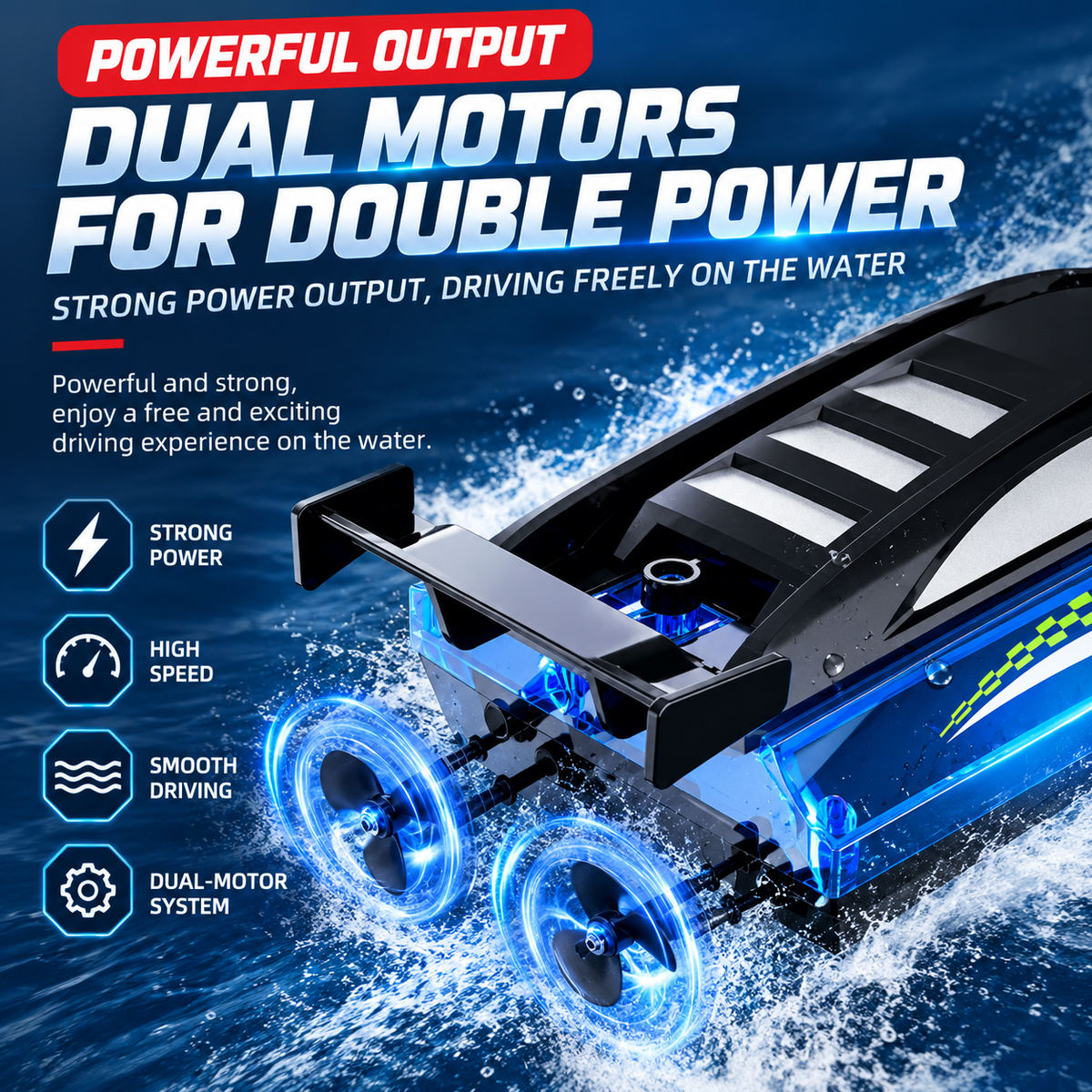 RC Speed Jet Boat